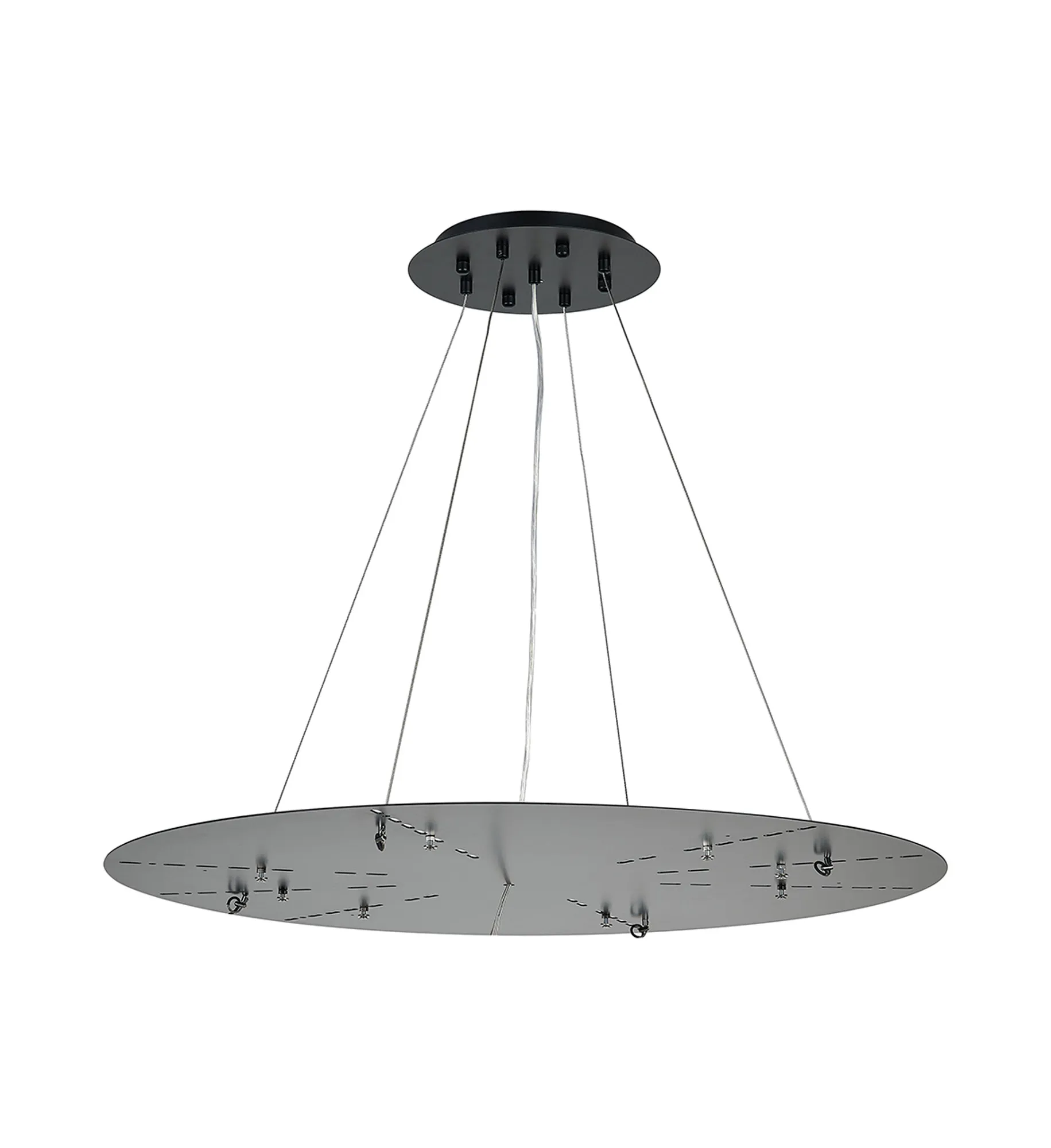 Lowan Satin Black Ancillary Products Deco Ceiling Accessories